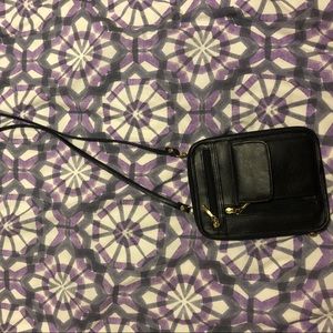 Black crossbody bag